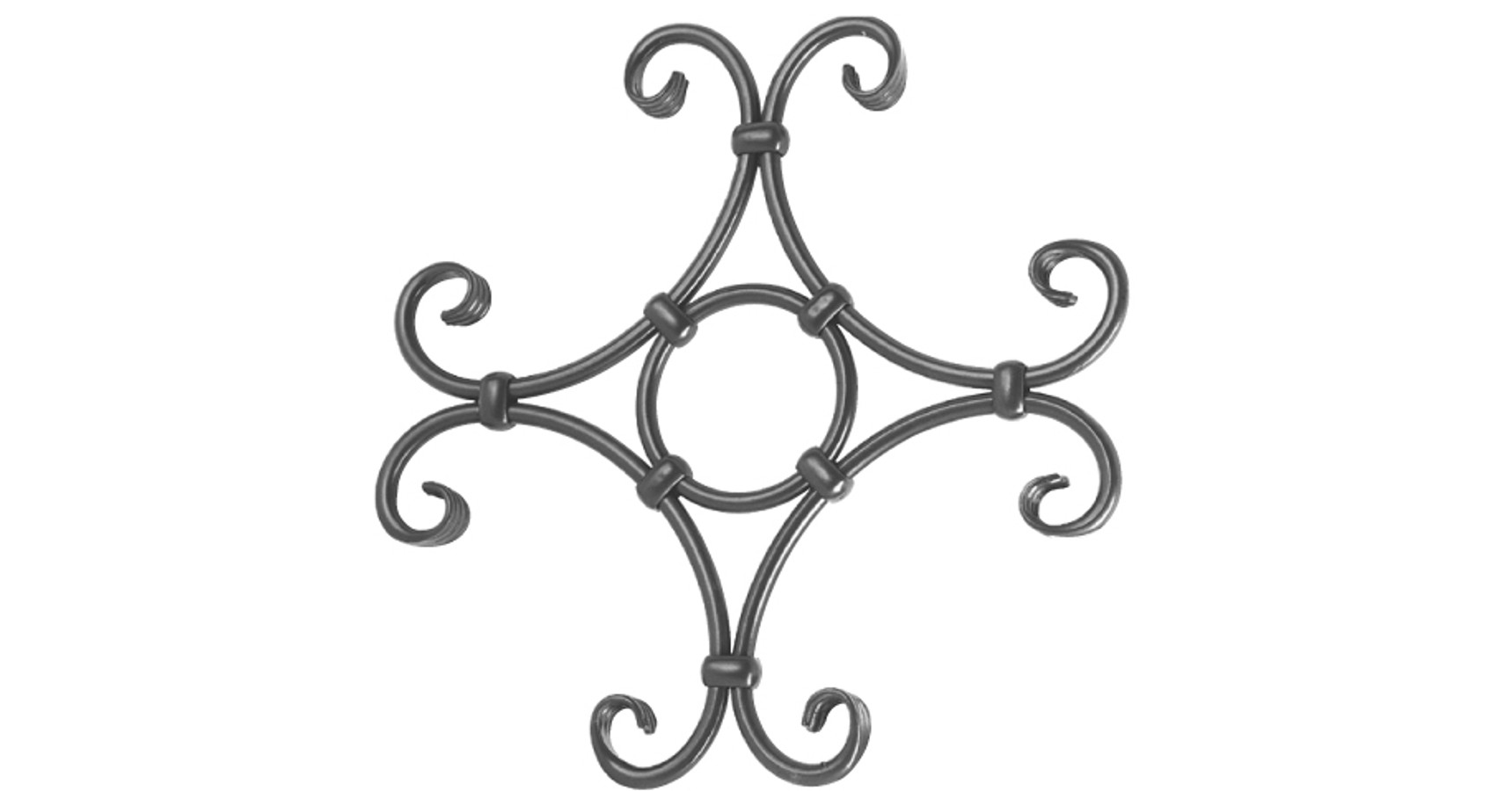 UHRIG Élément Décoratif Pour Clôture De Jardin – Zircon Carré