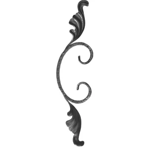 accessoire de ferronnerie, volute en fer forgé