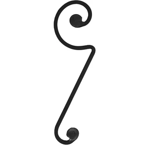 accessoire de ferronnerie, volute en fer forgé