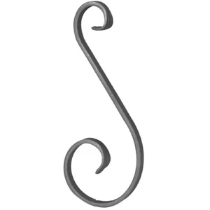 accessoire de ferronnerie, volute en fer forgé