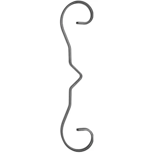 accessoire de ferronnerie, volute en fer forgé