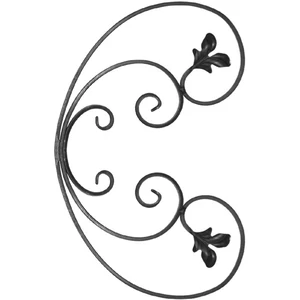 accessoire de ferronnerie, volute en fer forgé