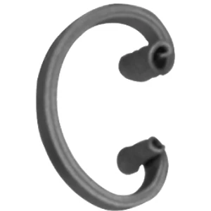accessoire de ferronnerie, volute en fer forgé