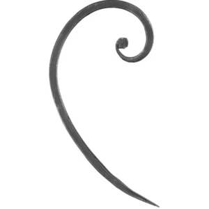 Volute en fer forgé