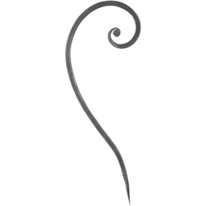 Volute en fer forgé