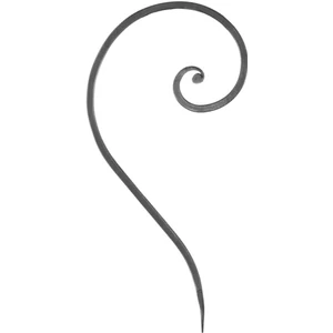 Volute en fer forgé