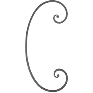 Volute en fer forgé