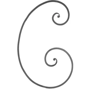Volute en fer forgé