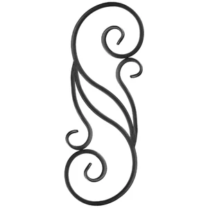 accessoire de ferronnerie, volute en fer forgé