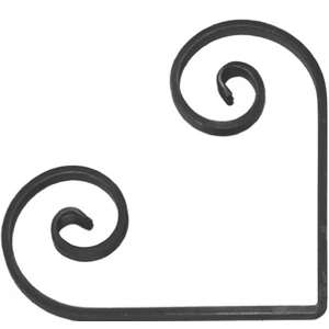 Volute en fer forgé