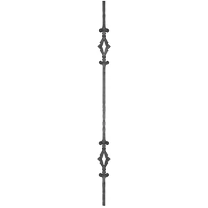 accessoire de ferronnerie, barreau en fer forgé