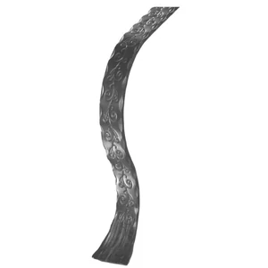 accessoires de ferronnerie, main courante en fer forgé