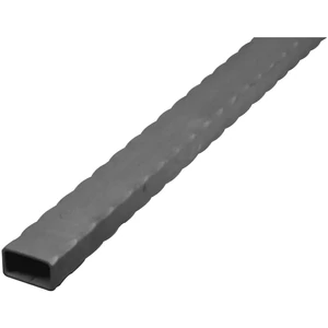 Tube rectangulaire martelé