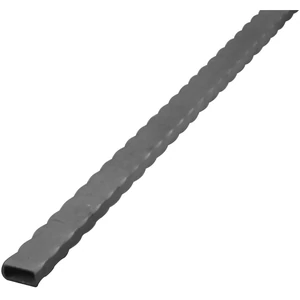 Tube rectangulaire martelé