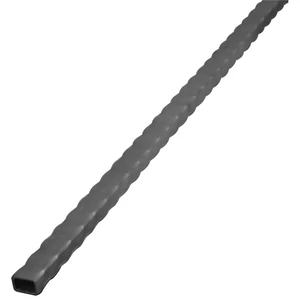 Tube rectangulaire martelé