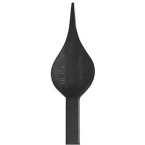 Pointe de lance en fer forgé, différentes dimensions