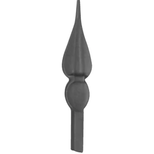 Pointe de lance en fer forgé, différentes dimensions
