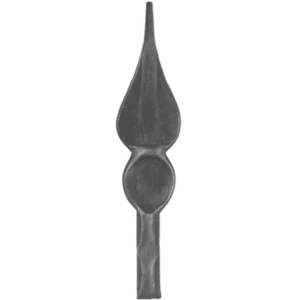 Pointe de lance en fer forgé, différentes dimensions