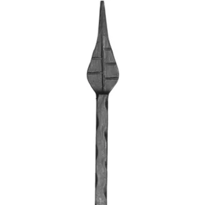 Pointe de lance en fer forgé, différentes dimensions
