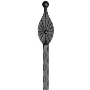 Pointe de lance en fer forgé, différentes dimensions