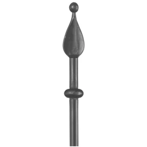 Pointe de lance en fer forgé, différentes dimensions