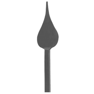 Pointe de lance en fer forgé, différentes dimensions