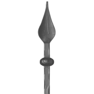Pointe de lance en fer forgé, différentes dimensions