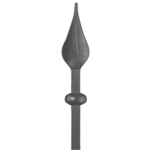 Pointe de lance en fer forgé, différentes dimensions