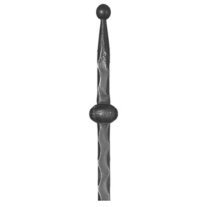 Pointe de lance en fer forgé, différentes dimensions