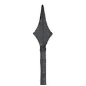 Pointe de lance en fer forgé, différentes dimensions
