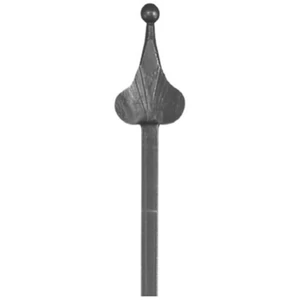 Pointe de lance en fer forgé, différentes dimensions