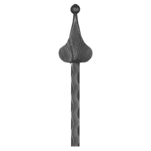 Pointe de lance en fer forgé, différentes dimensions
