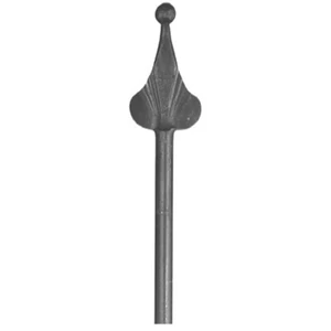 Pointe de lance en fer forgé, différentes dimensions