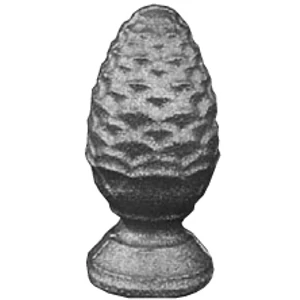 Pigne d'ornement, différentes dimensions