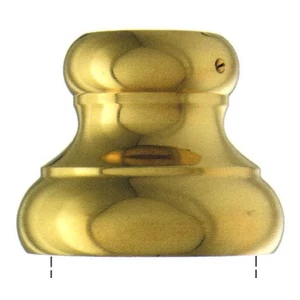 Garniture en laiton pour barreau, différentes dimensions de trous