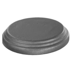 Platine en fer forgé