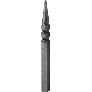 Pointe de lance en fer forgé, différentes dimensions