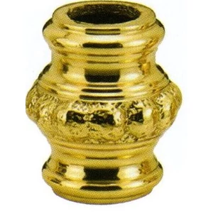 Garniture en laiton pour barreau