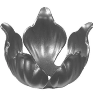 Fleur en fer forgé