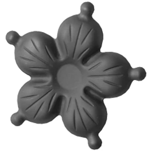 Fleur en fer forgé