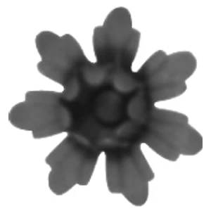 Fleur en fer forgé