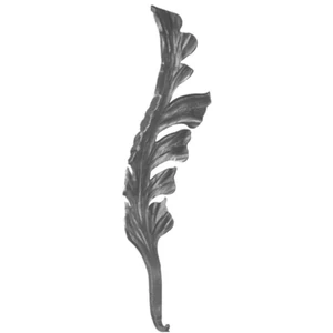 Feuille en fer forgé