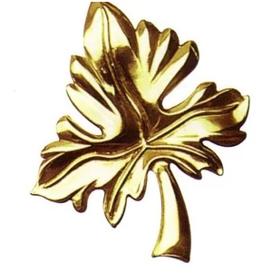 Feuille décorative en laiton