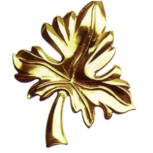 Feuille décorative en laiton