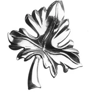 Feuille décorative inox