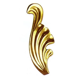 Feuille décorative en laiton