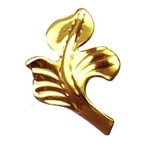 Feuille décorative en laiton
