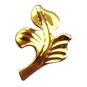 Feuille décorative en laiton