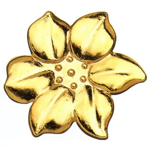 Rosace décorative en laiton