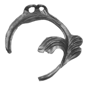 Feuille en fer forgé